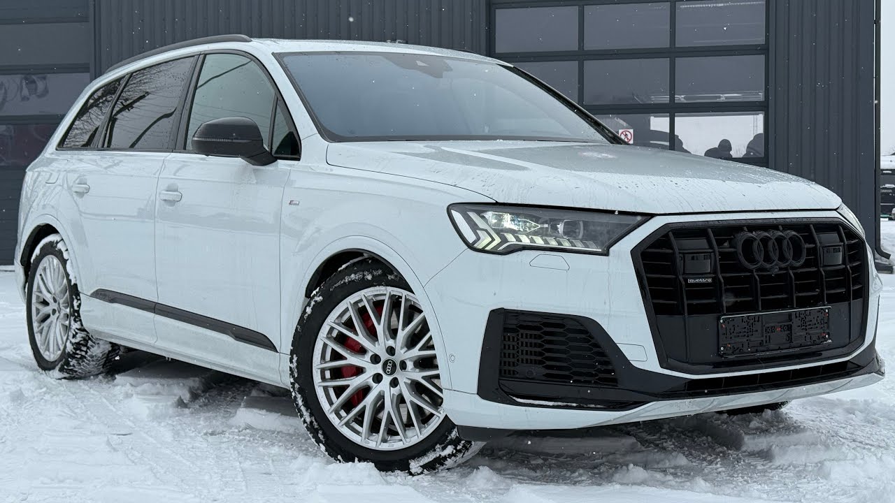 Audi Q7 60TFSIe HYBRID 462к.с і можливість їхати на електро тязі👏 | Огляд в Німеччині і покупка