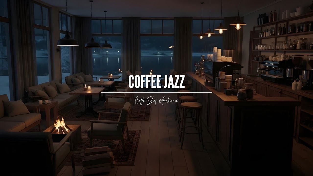 Relaxing Coffee Shop Jazz 🎹 Soft Ambient Piano for Study, Sleep, Work