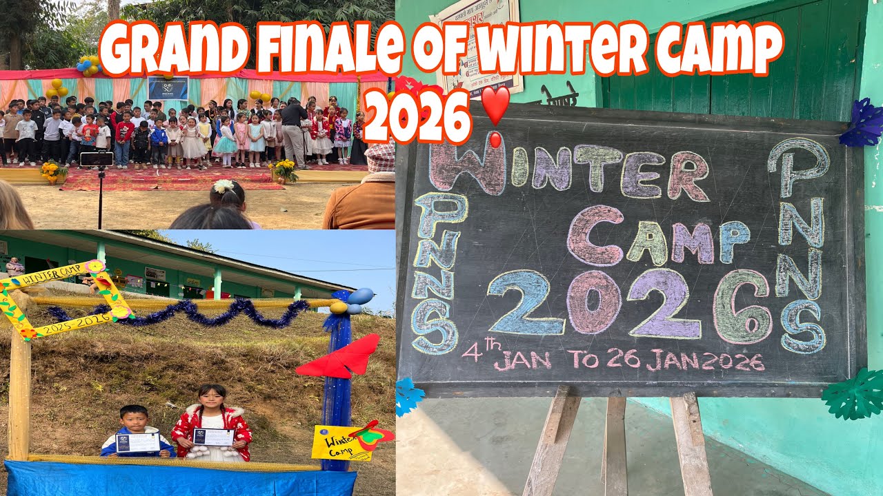 Winter camp 2026❣️Grand finale🥳 lots of great fun and memories🙏Thank u PNNS family for your service 