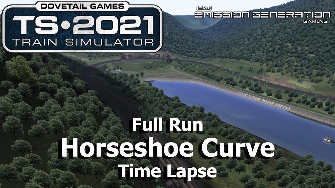 Horseshoe Curve - Time Lapse - Train Simulator 2021