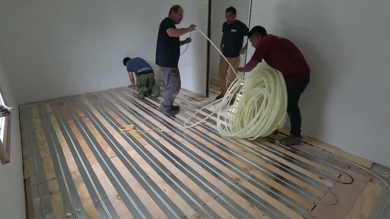 Blue Ridge Company Radiant Floor Heat - Alternative to Uponor #radiant