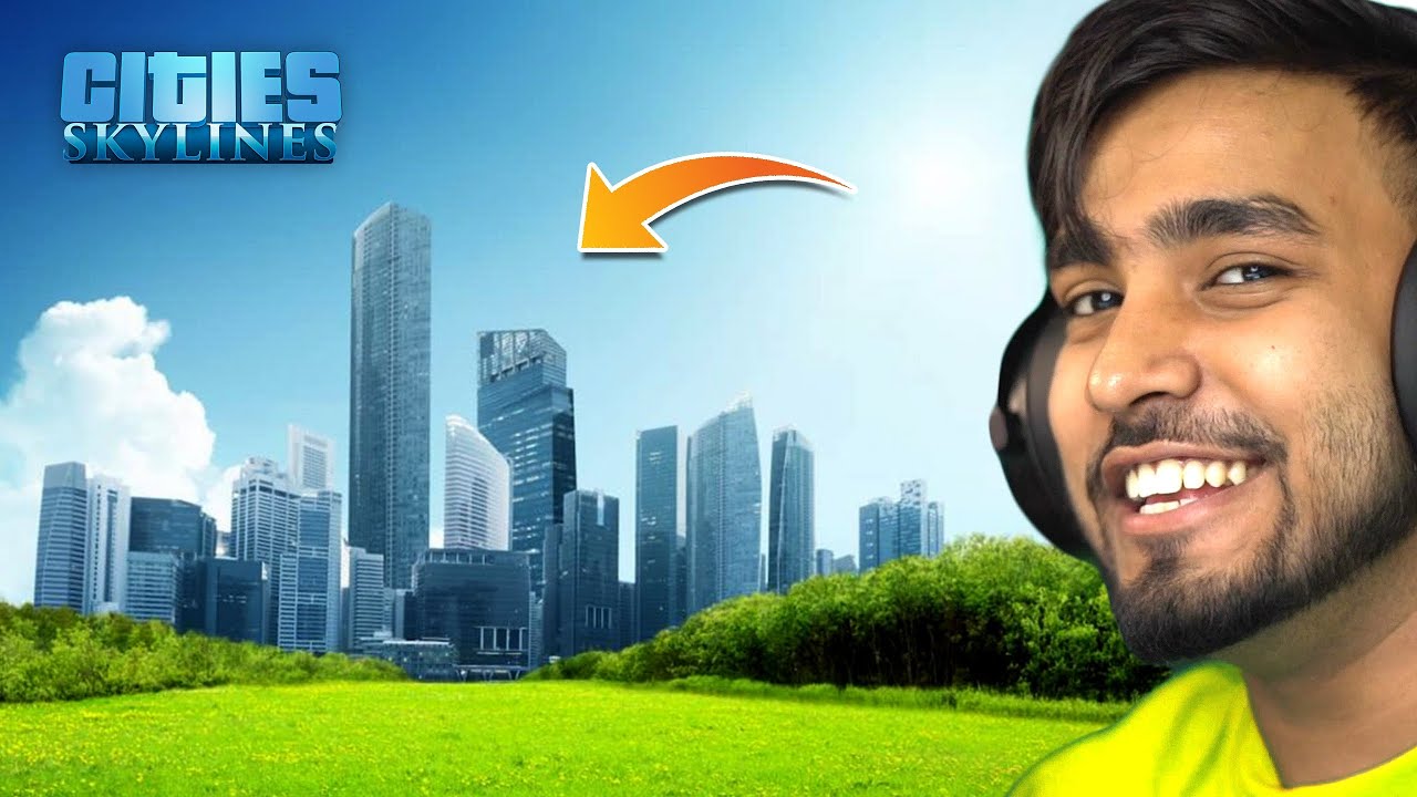 I BUILT A MODERN CITY | CITIES SKYLINES GAMEPLAY #4