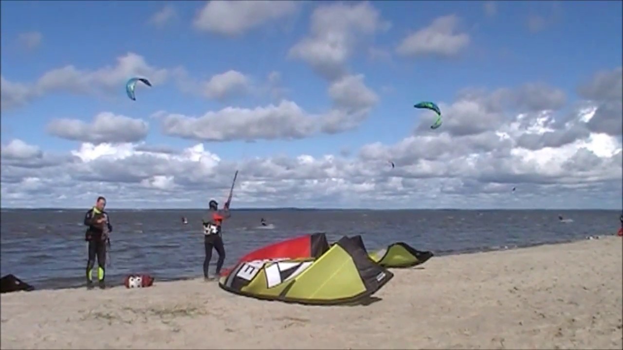 KITESURFING KADYNY ZALEW WISLANY 10.2017
