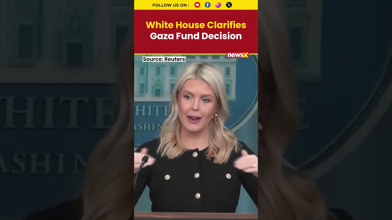 Karoline Leavitt Explains Who Will Decide on Gaza Reconstruction Funds #viral