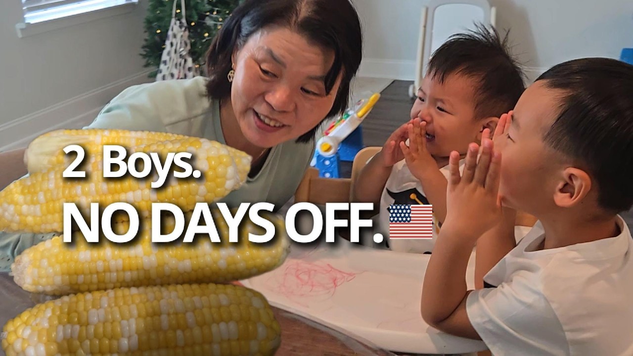Raising Two Boys in the U.S. 🇺🇸 | No Days Off