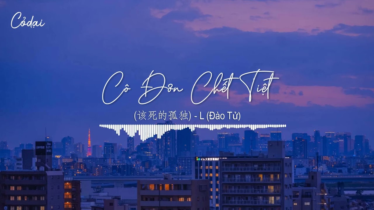 [ Vietsub - Pinyin ] Cô Đơn Chết Tiệt (该死的孤独) - L (Đào Tử)