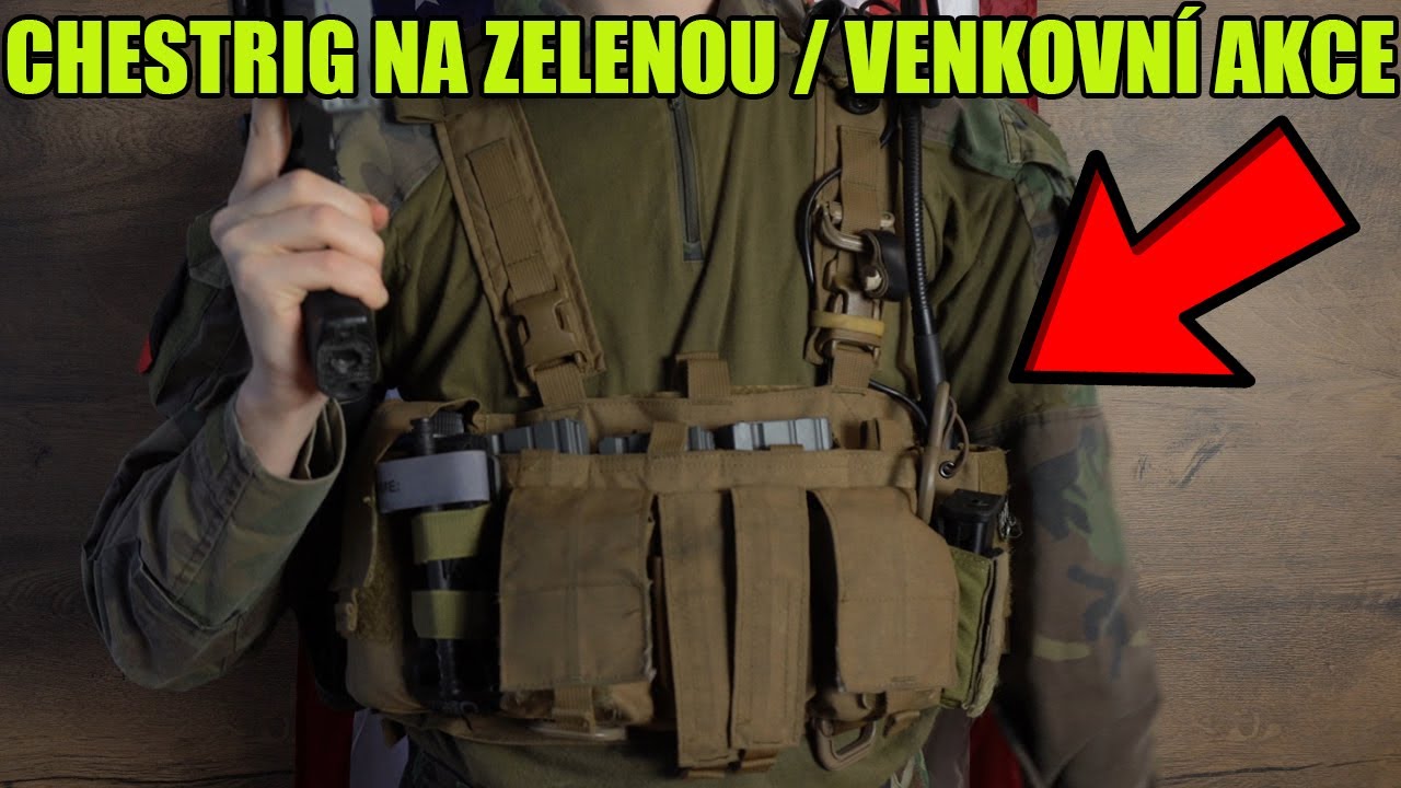 MŮJ CHESTRIG - Mayflower UW Gen IV | Co nosím u sebe? | MŮJ GEAR | Airsoft CZ