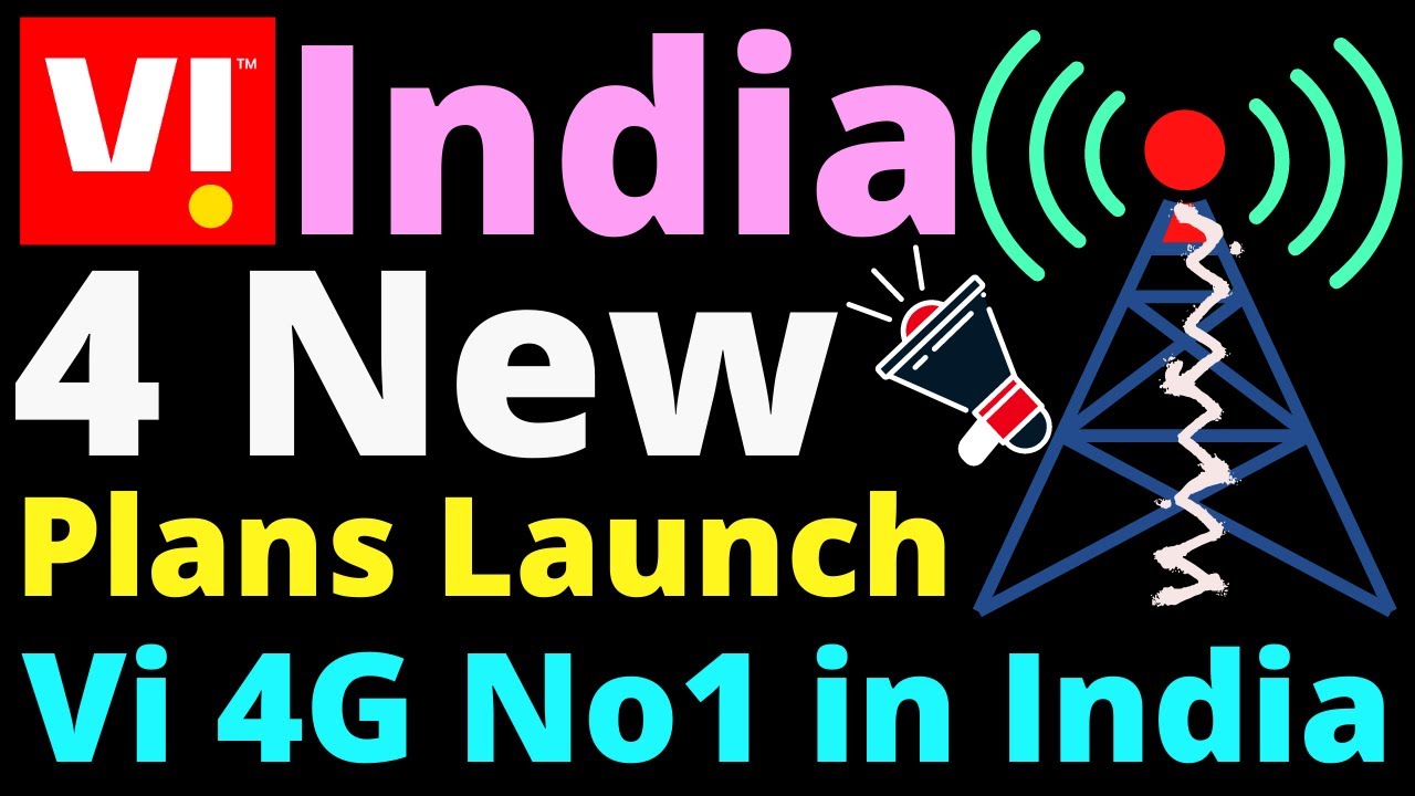 Vi Launch 4 New Prepaid Plans 2021 | Vi निकला Jio Airtel से आगे | Vi Fastest 4G Network in India