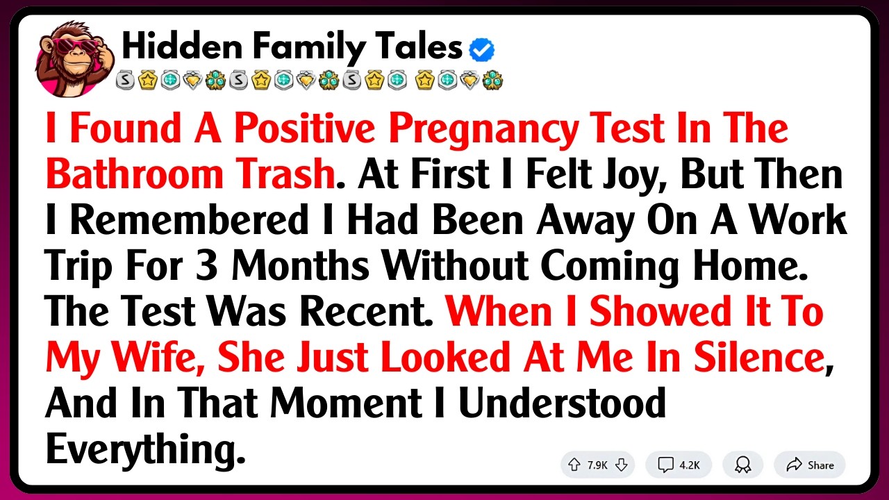 I Found A Positive Pregnancy Test In The Bathroom Trash. At First I Felt Joy, But Then I...