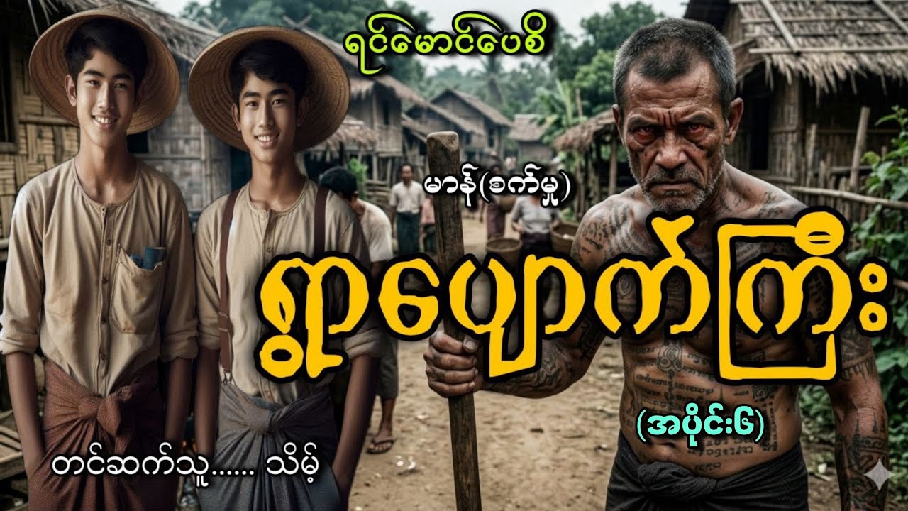 #ရင်မောင်ပေစိနဲ့ရွာပျောက်ကြီး(အပိုင်း၆)#သိမ့်#မာန်(စက်မှု)