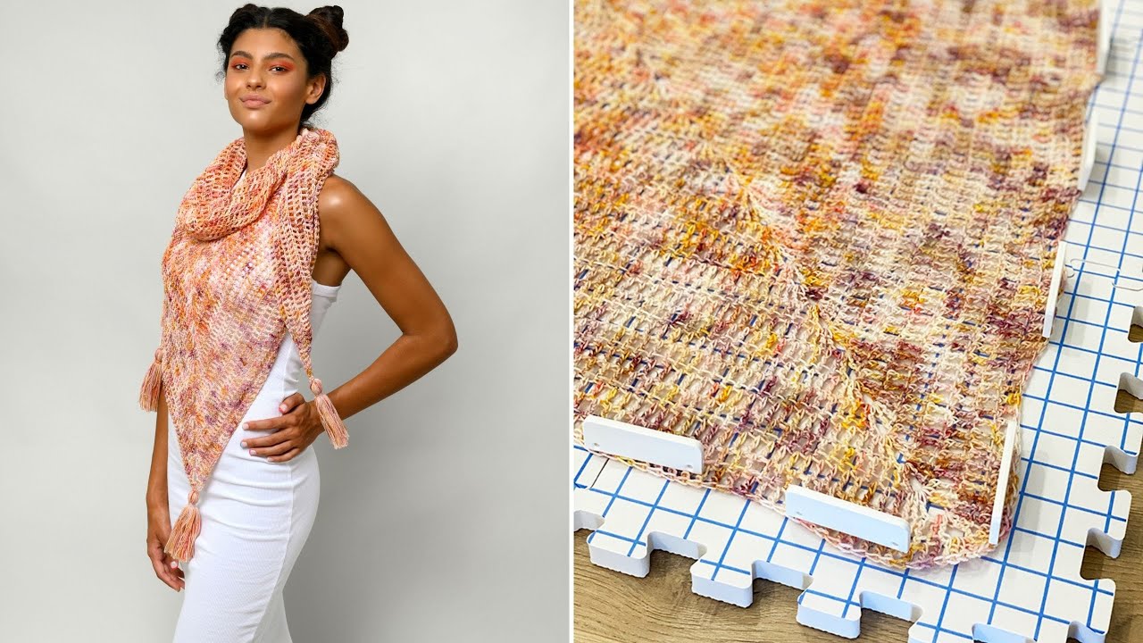 How To Start The Diana Shawl Crochet Pattern