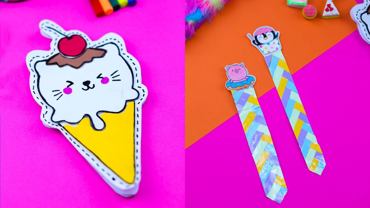 5 Easy DIY School Supplies! Cheap DIY Crafts for Back to School with DIY Lover!