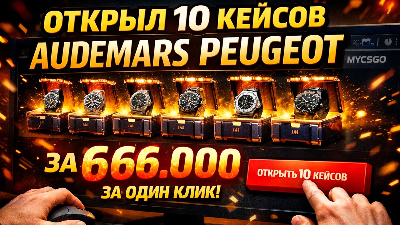 ОТКРЫЛ 10 КЕЙСОВ 