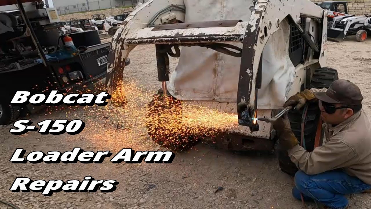 Ремонт стрелы погрузчика Bobcat S-150