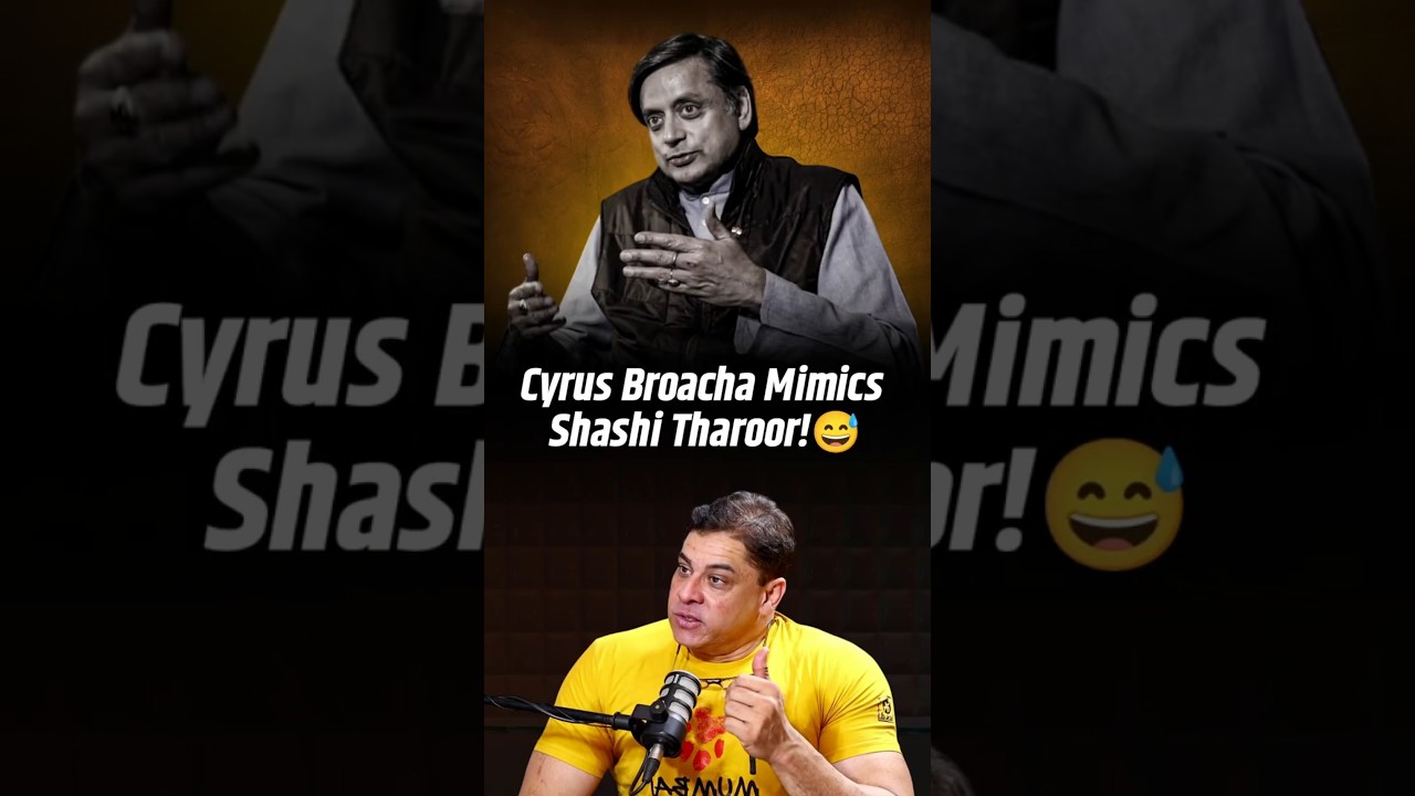 Cyrus Broacha Imitates Shashi Tharoor&rsquo;s Iconic Style
