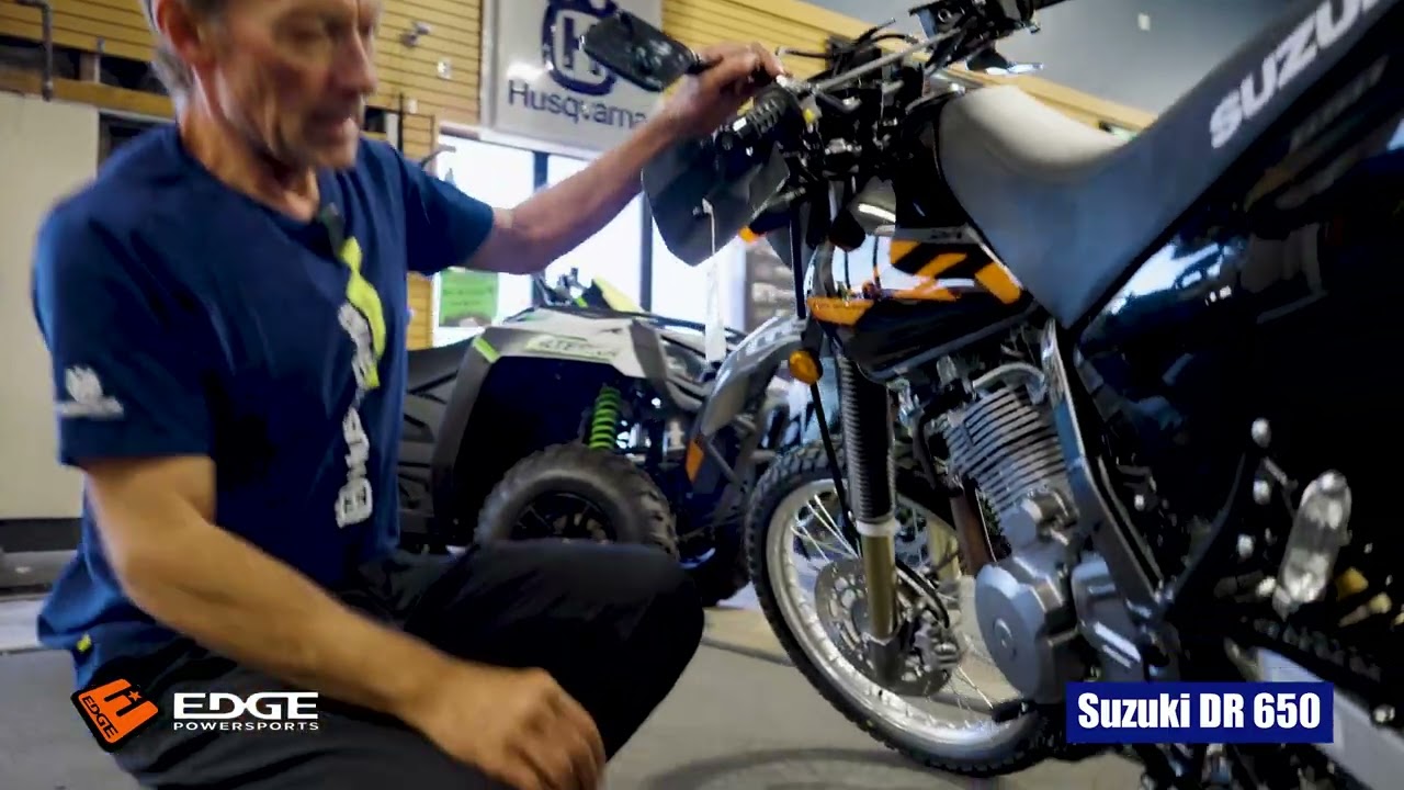 SUZUKI DR650 walk around, and features and benefits | The Edge Powersports | Suzuki