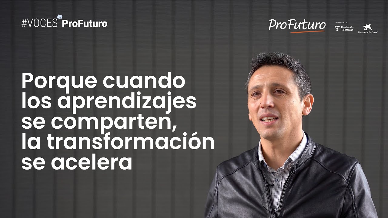 🌍 Conectando aprendizajes para transformar | Tomas Mensi en Voces ProFuturo