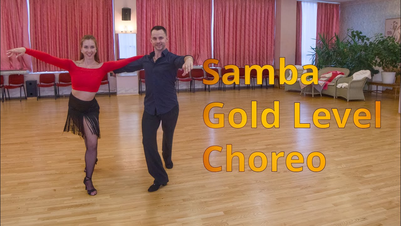 Samba Gold Level Choreography | Promenade to Counter Promenade Runs, Dropped Volta