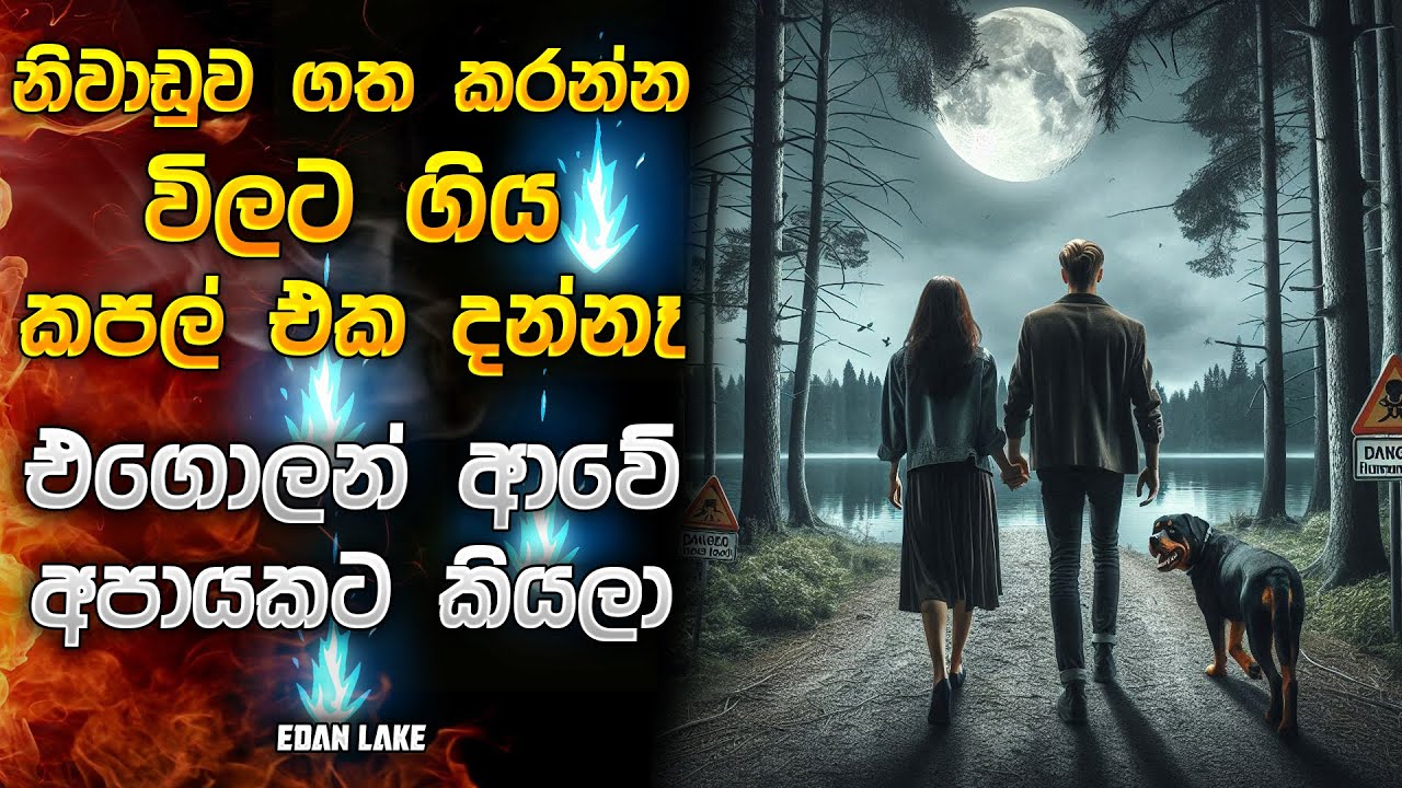 නිවාඩුව ගත කරන්න විලට ගිය කපල් එක දන්නෑ, එගොලන් ආවේ අපායකට කියලා 😱| Horror movie Sinhala review