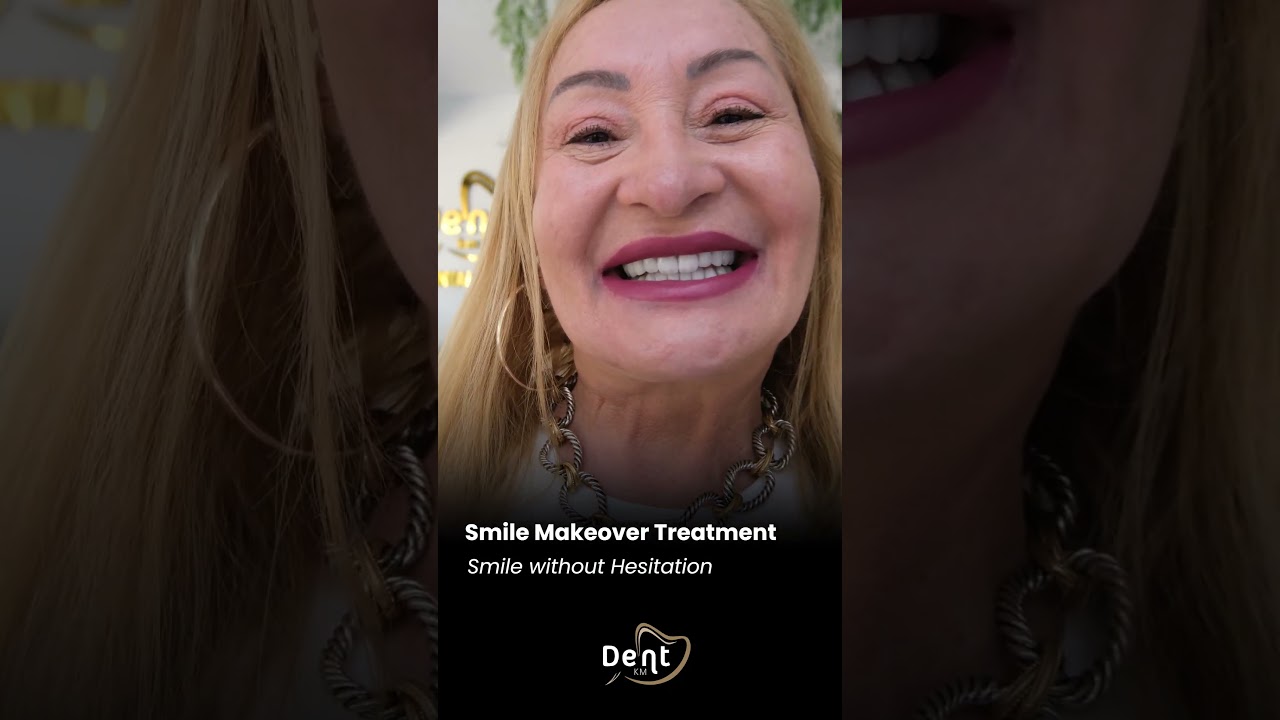 Smile Makeover Before After Izmir, Turkey | Dentkm Gaziemir Dental Clinic #smiledesigndental