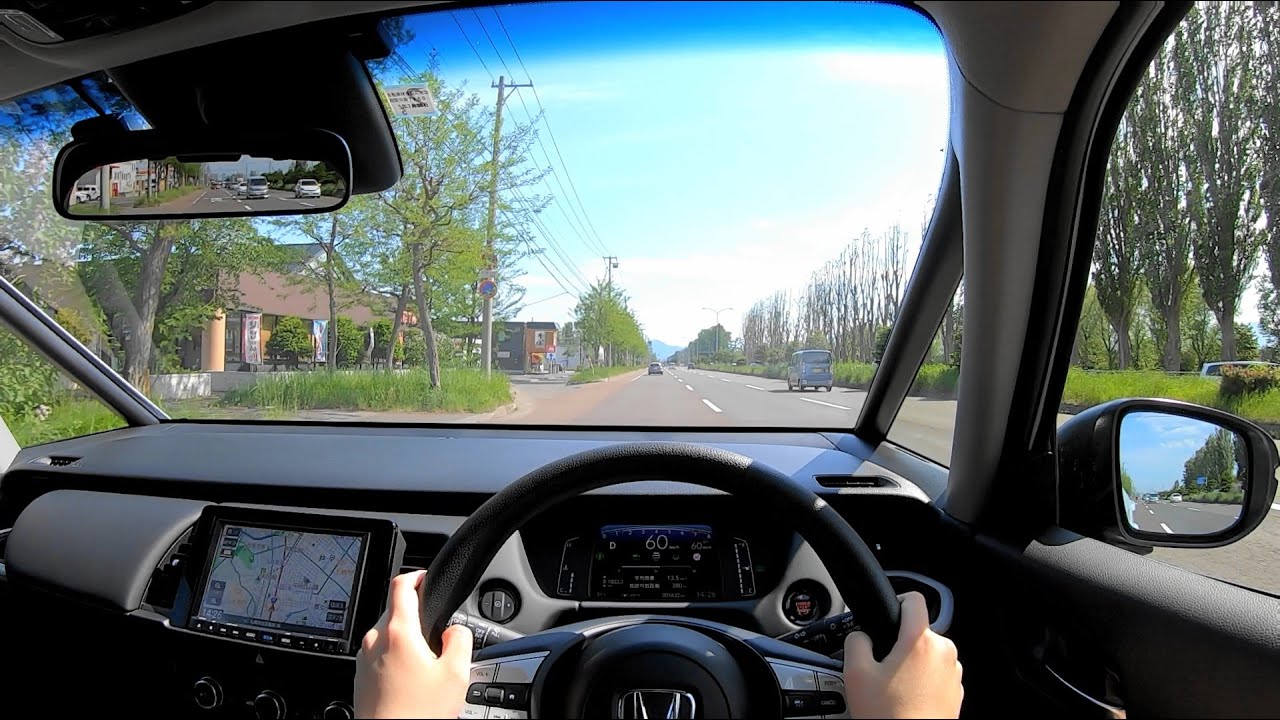 【Test Drive】2020 New HONDA FIT(JAZZ) 1.3L (Gasoline) 4WD - POV Drive