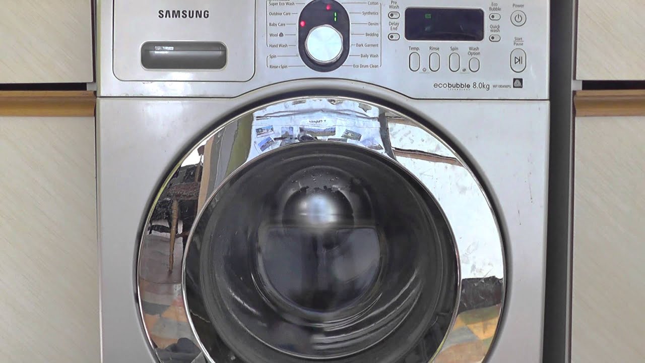 Samsung Ecobubble, Baby Care 95 with Prewash and 1200rpm spin 9/9 (requested)