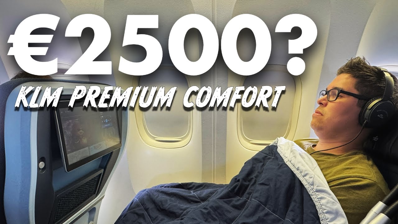 KLM Premium Comfort Class Worth It? -  Full Review
