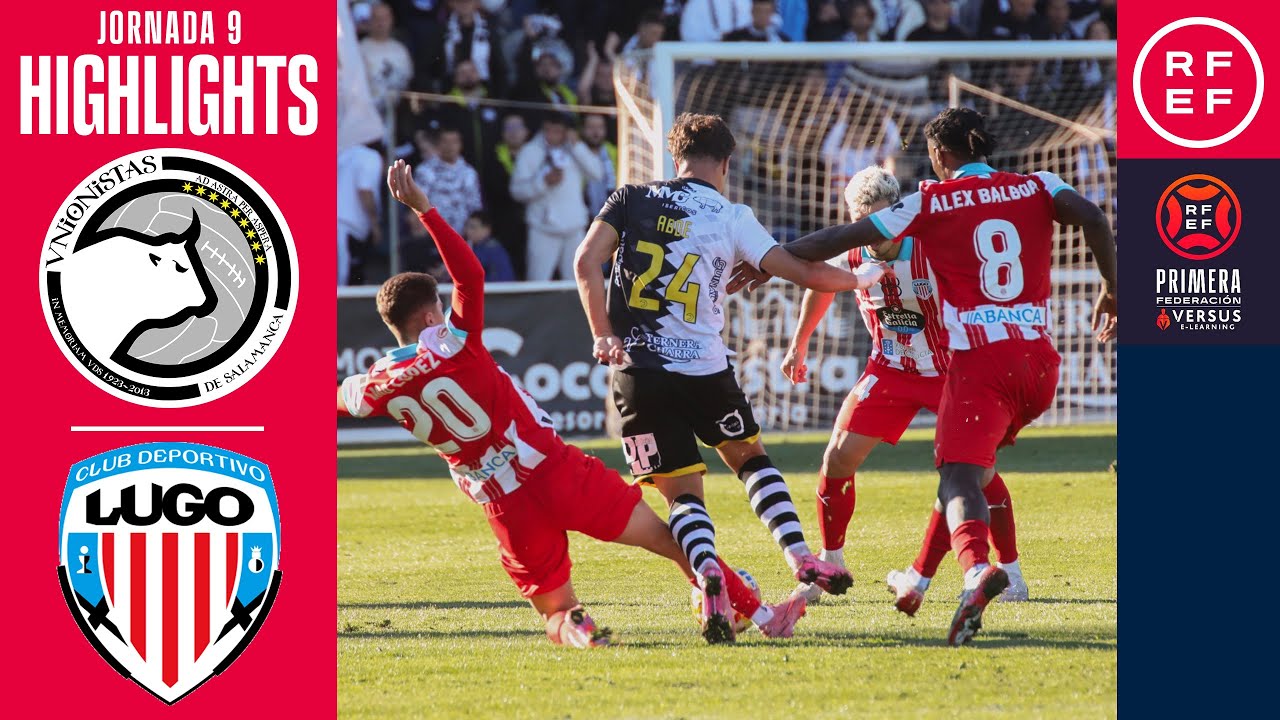 Resumen #PrimeraFederaci&oacute;n | Unionistas de Salamanca CF 0-0 CD Lugo | Jornada 9 | Temp. 2025/2026