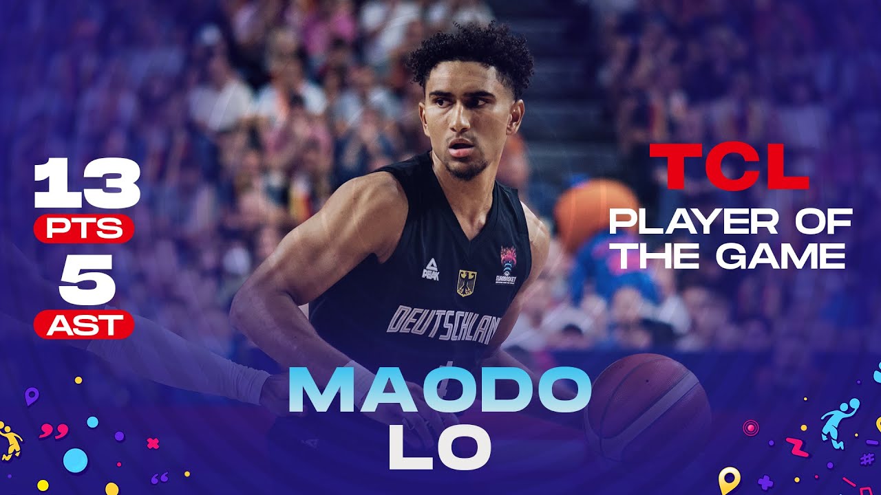 Maodo LO 🇩🇪 | 13 PTS / 5 AST | TCL Player of the Game vs. France