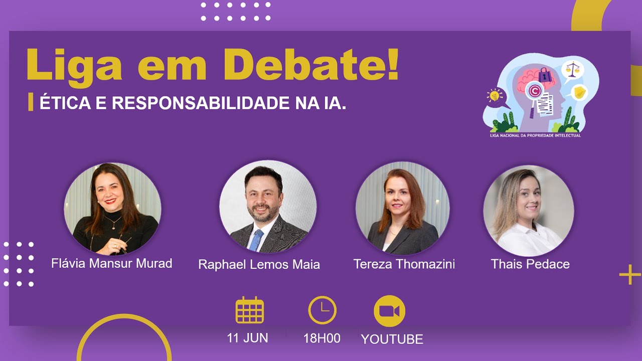 LIGA EM DEBATE! ÉTICA E RESPONSABILIDADE NA IA