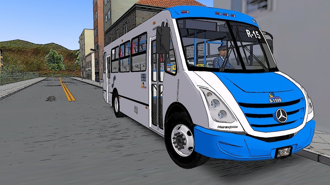 OMSI 2 | Marcopolo Boxer 50 R-15 S-1599 GDL Mexico