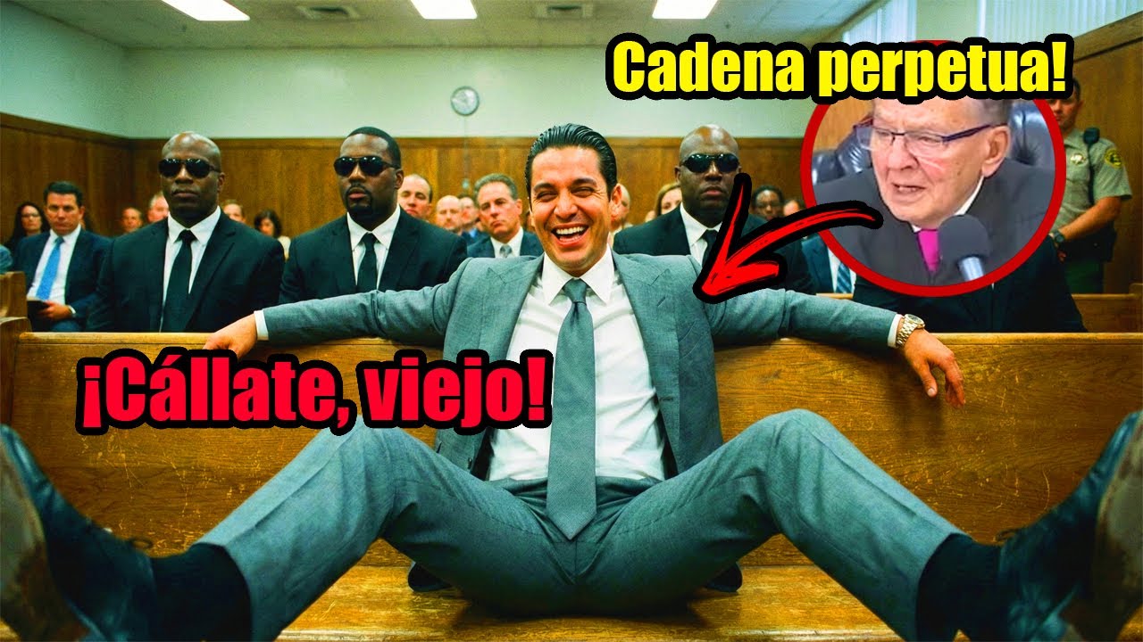 Miembro del cártel humilla al Juez Caprio en la corte: Lo que sucede después es justicia pura