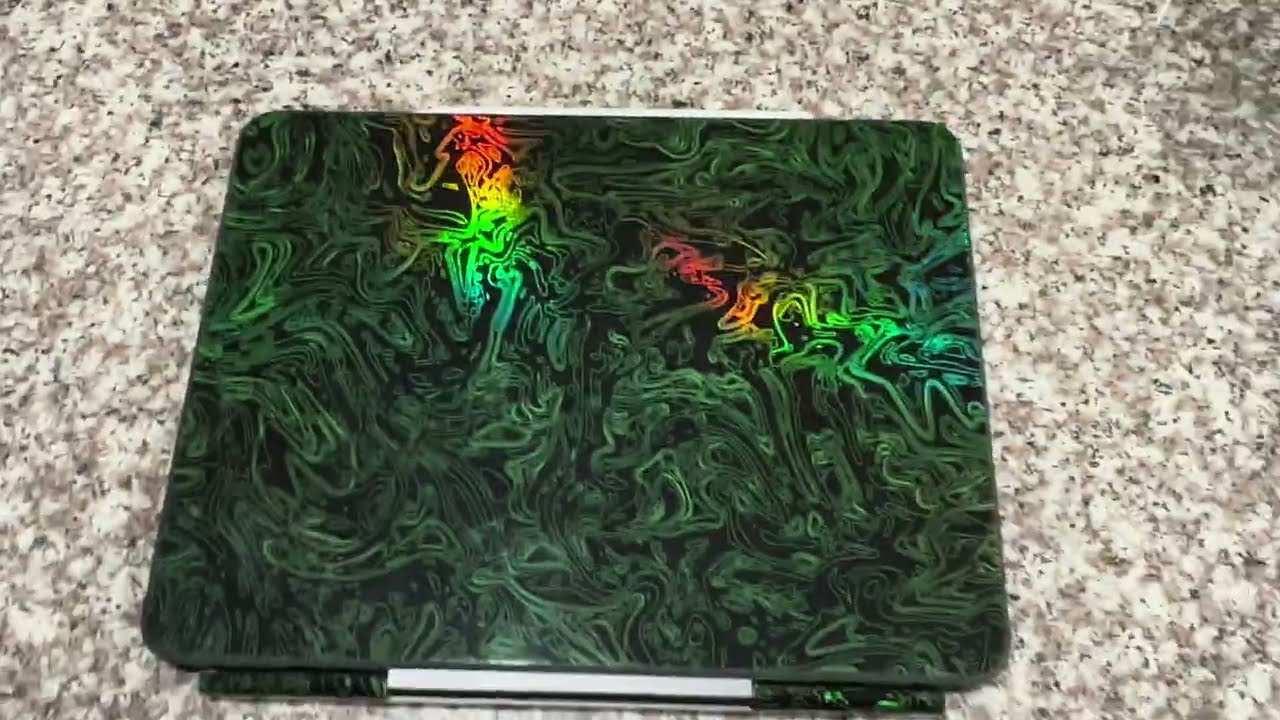 Dbrand Acid Damascus Magic Keyboard Skin for iPad Pro M4