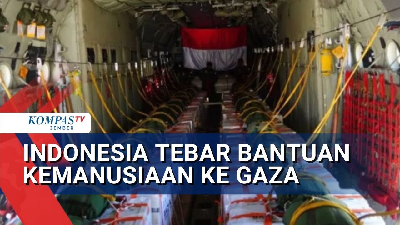 Misi Kemanusiaan! Indonesia Kirim Bantuan ke Gaza Lewat Jalur Udara