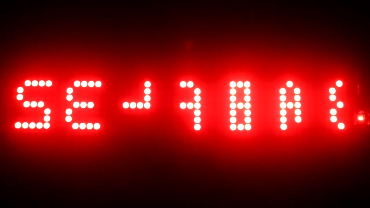 How to solve mirror image and orientation problem in LED matrix with MAX7219