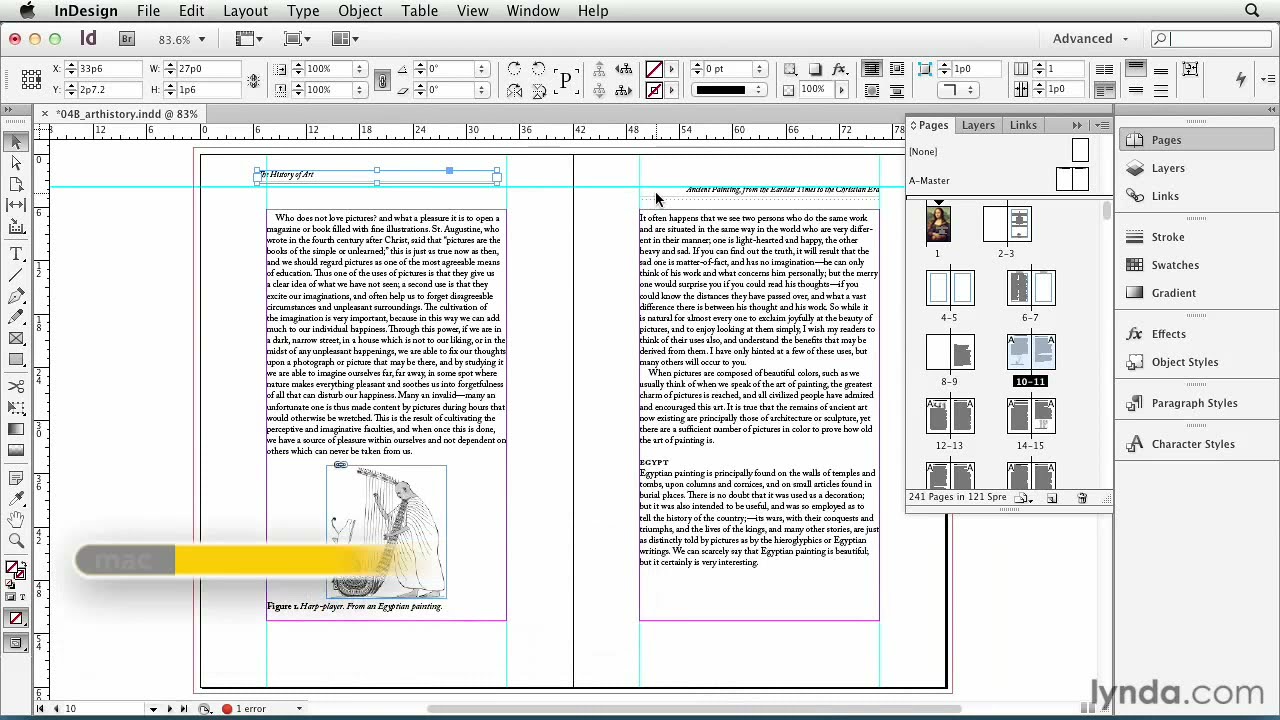 InDesign Tutorial - How to override Master page items