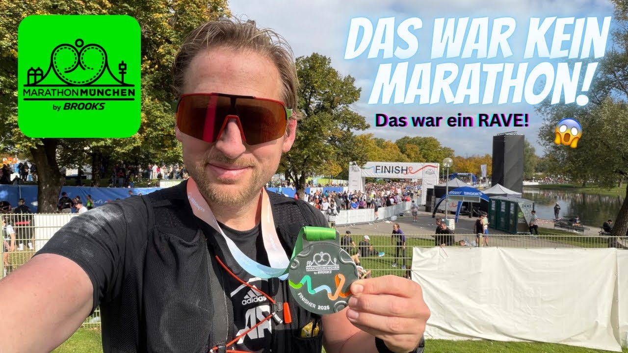 Marathon München 2025 | Das war kein Marathon, das war ein RAVE! 😱