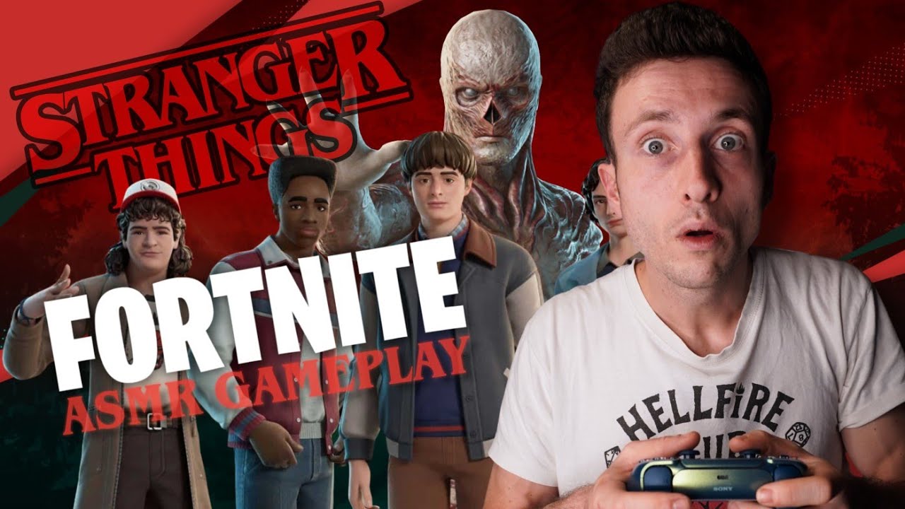 STRANGER THINGS È SU FORTNITE | Gameplay ASMR ITA 