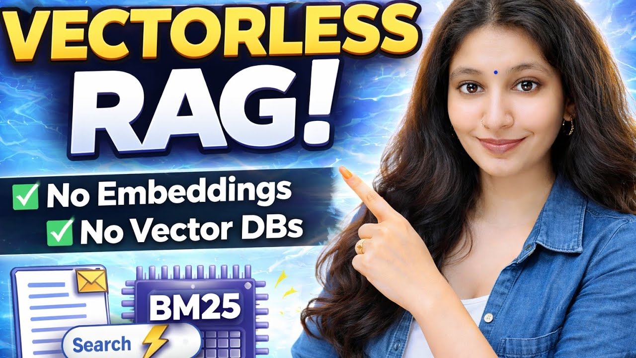 Vectorless RAG | Build RAG Without Embeddings, Vector DBs, or GPUs 🚀