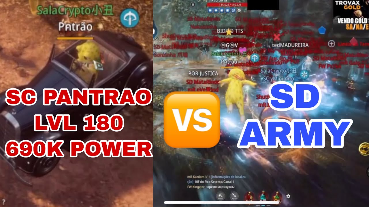 УРОВЕНЬ PANTRAO 180 / 690К ОЦЕНОК СИЛЫ 😱 ПРОТИВ КЛАНА SD AURELIO (СЕКРЕТНАЯ ВОЙНА ВЕРШИН) - MIR4