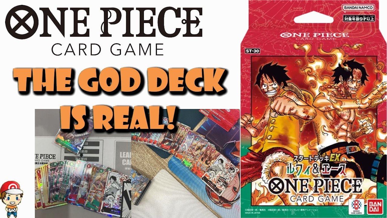 В карточной игре One Piece существуют настоящие &laquo;божественные колоды&raquo;! ST-30 &mdash; полностью секретна...