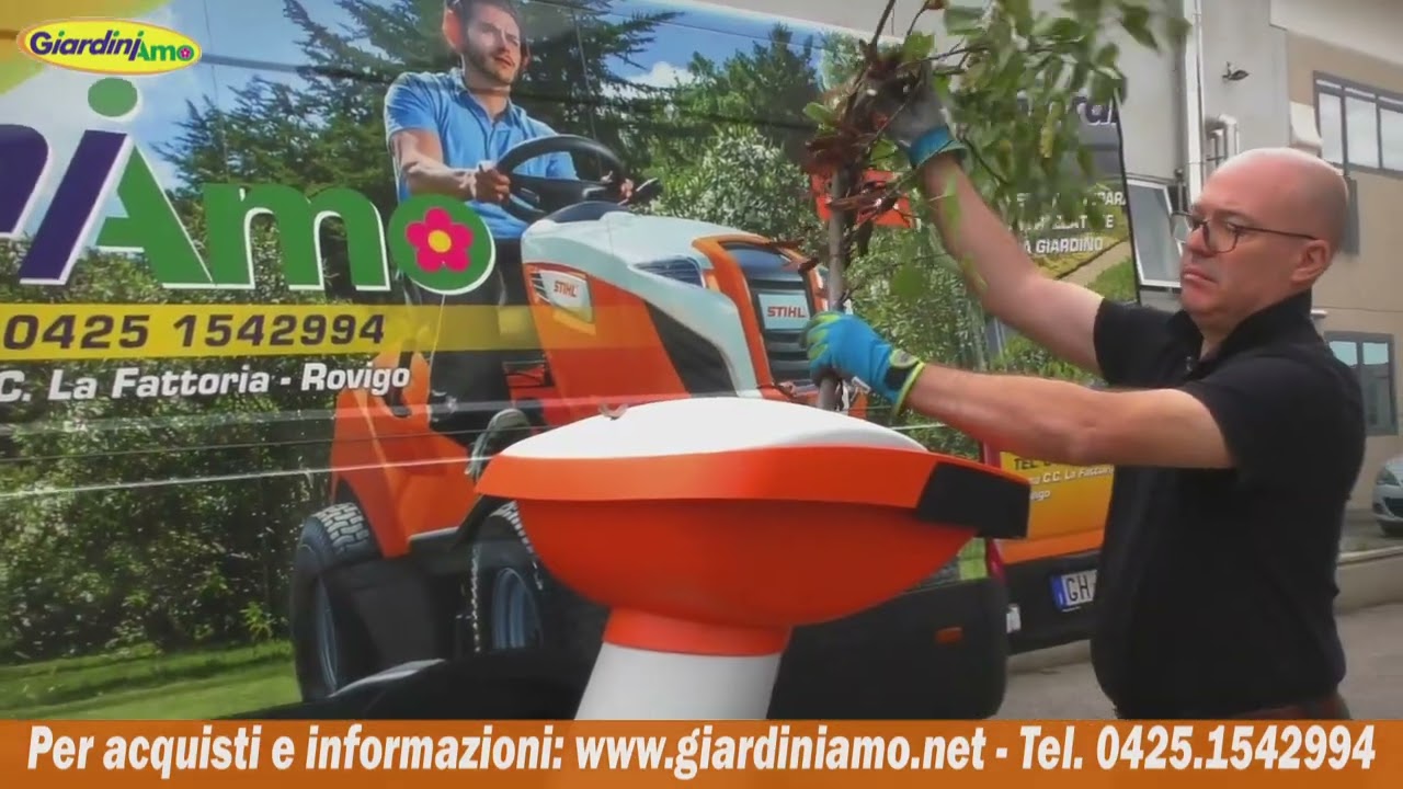 Proviamo il biotrituratore STIHL GHE 355