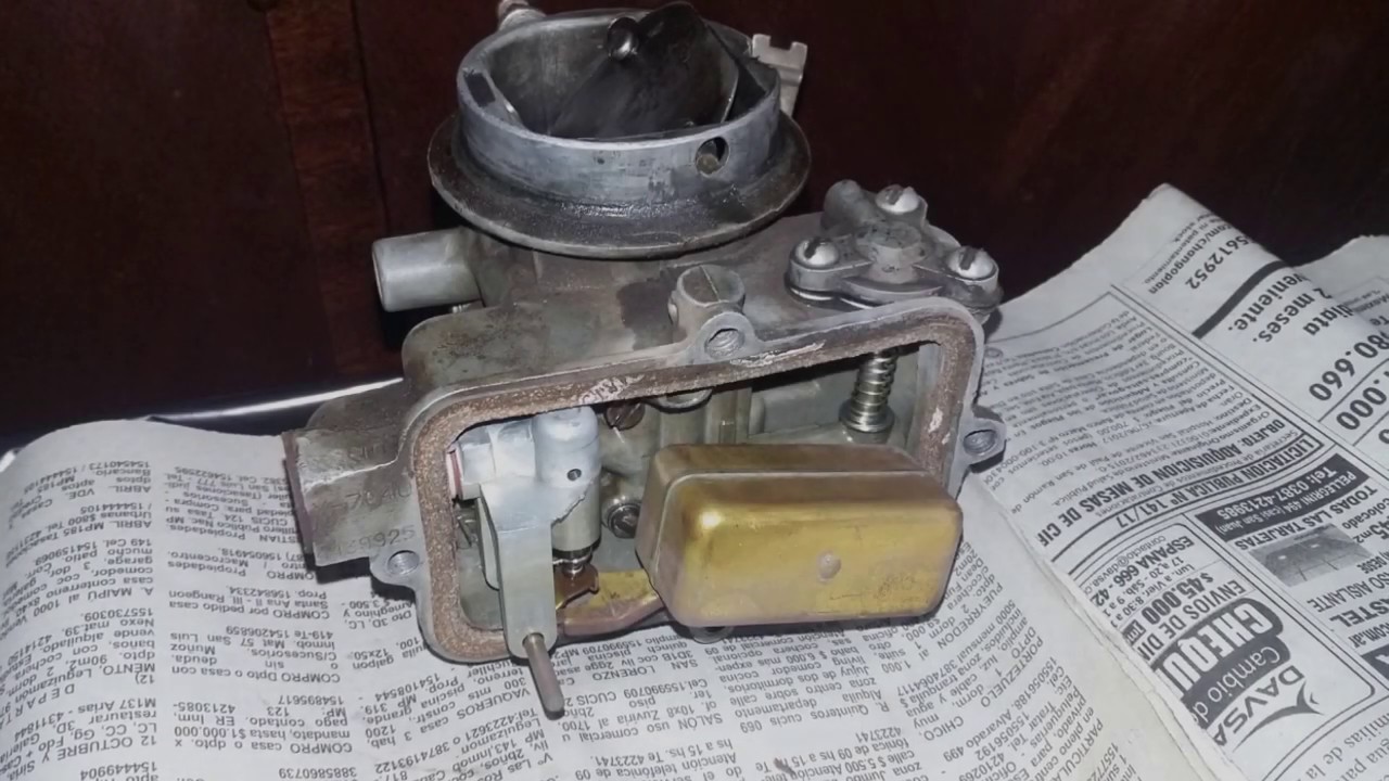 -CARBURADOR HOLLEY 1908-desarme y limpieza - Dodge 1500