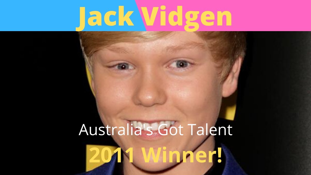 jack Vidgen from sydney - Australia's got talent 2011 Winner! | grand finals | All performances