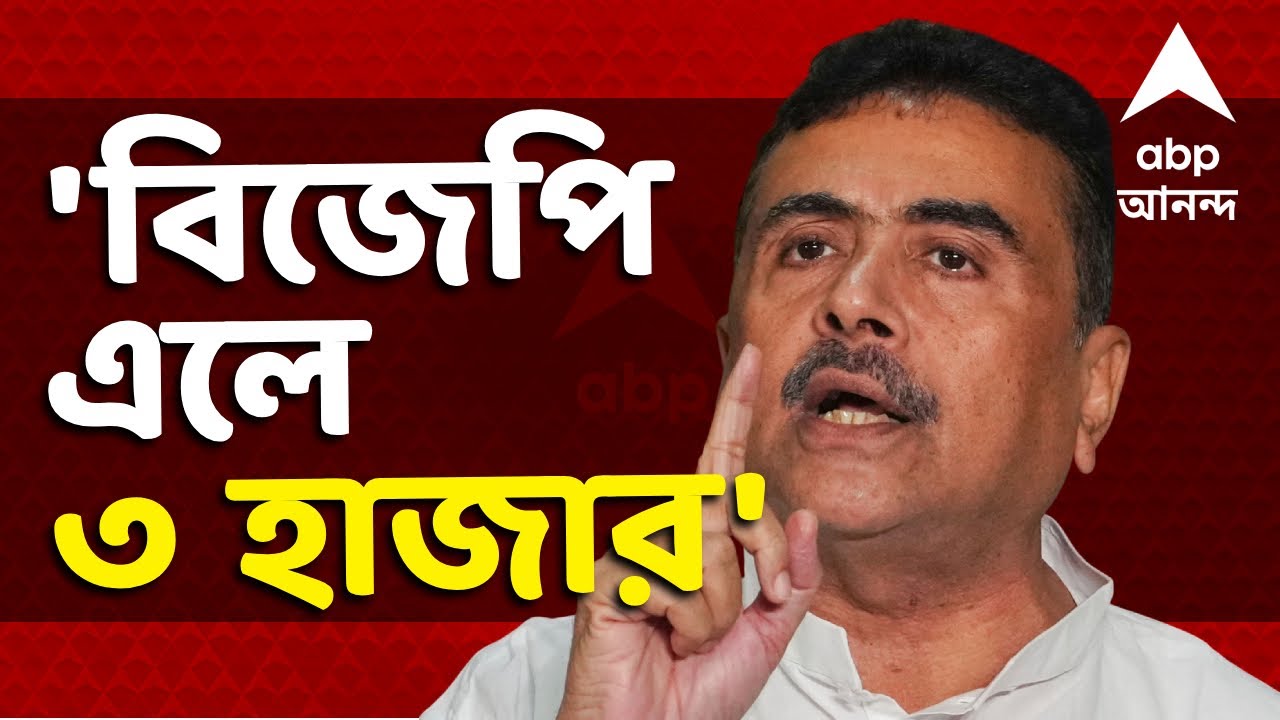 Suvendu Adhikari News LIVE | বিজেপি ক্ষমতায় এলে মহিলারা ৩ হাজার টাকা করে পাবেন I ABP Ananda Live
