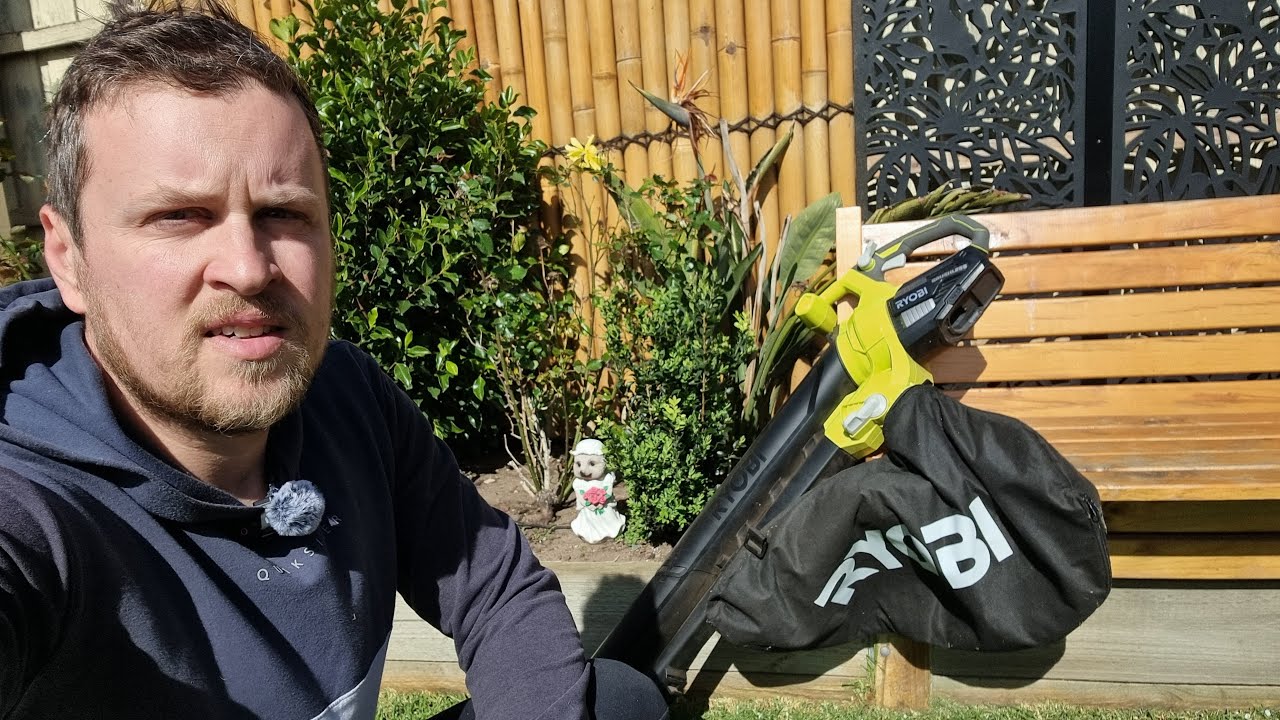 Ryobi 18V ONE+ Vacuum & Sweeper review (brakes down on camera)