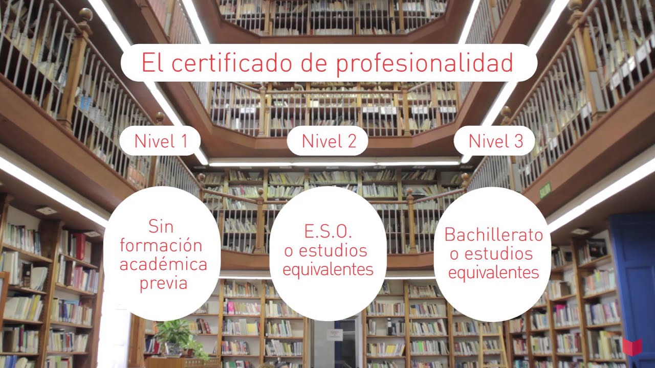 &iquest;Qu&eacute; es un Certificado de Profesionalidad?
