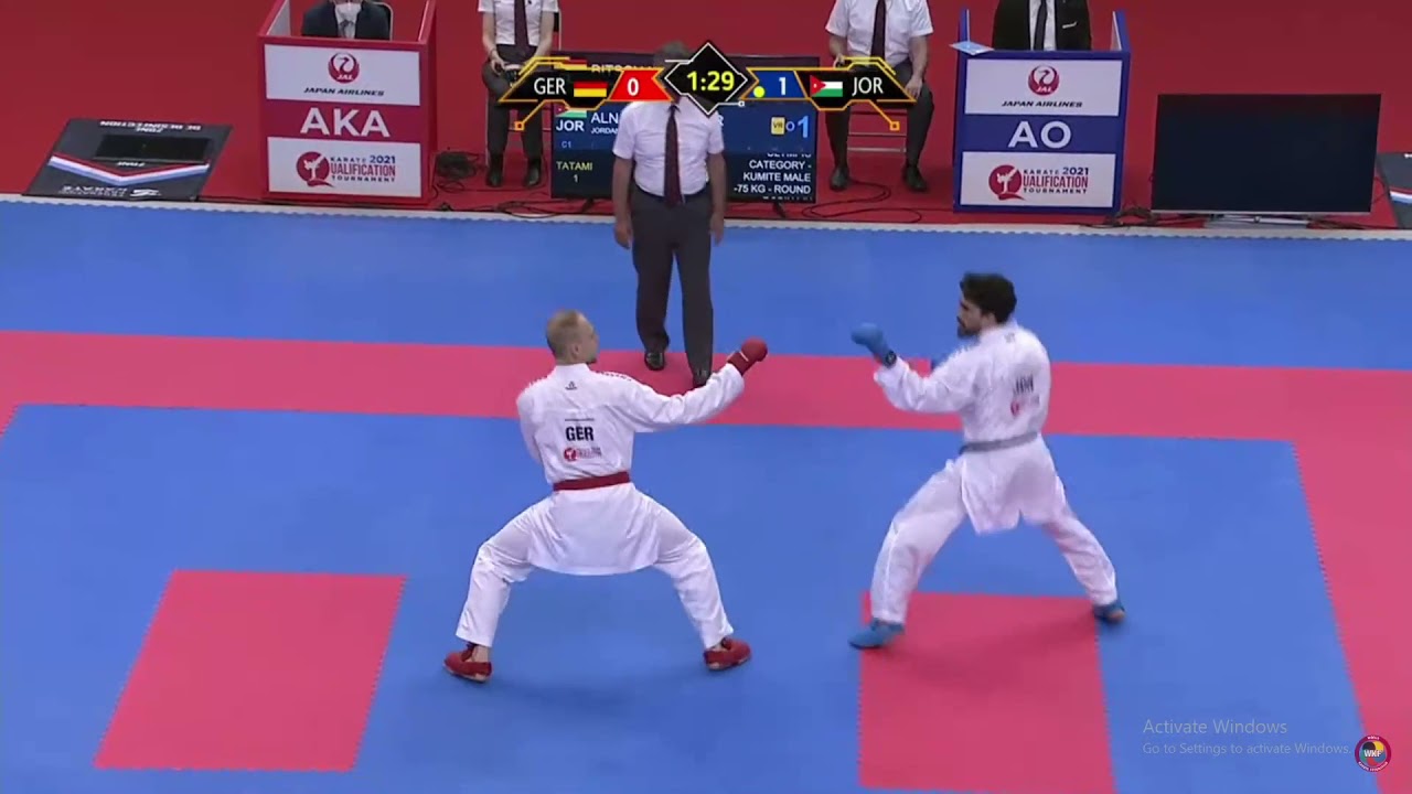 NOAH BITSCH [ GER] VS BASHAR ALNAJJAR [JOR] Olympic Qualifiers 2021 in Paris