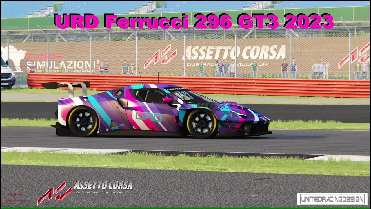 United Racing Design - Ferrucci 296 GT3 2023 for AC