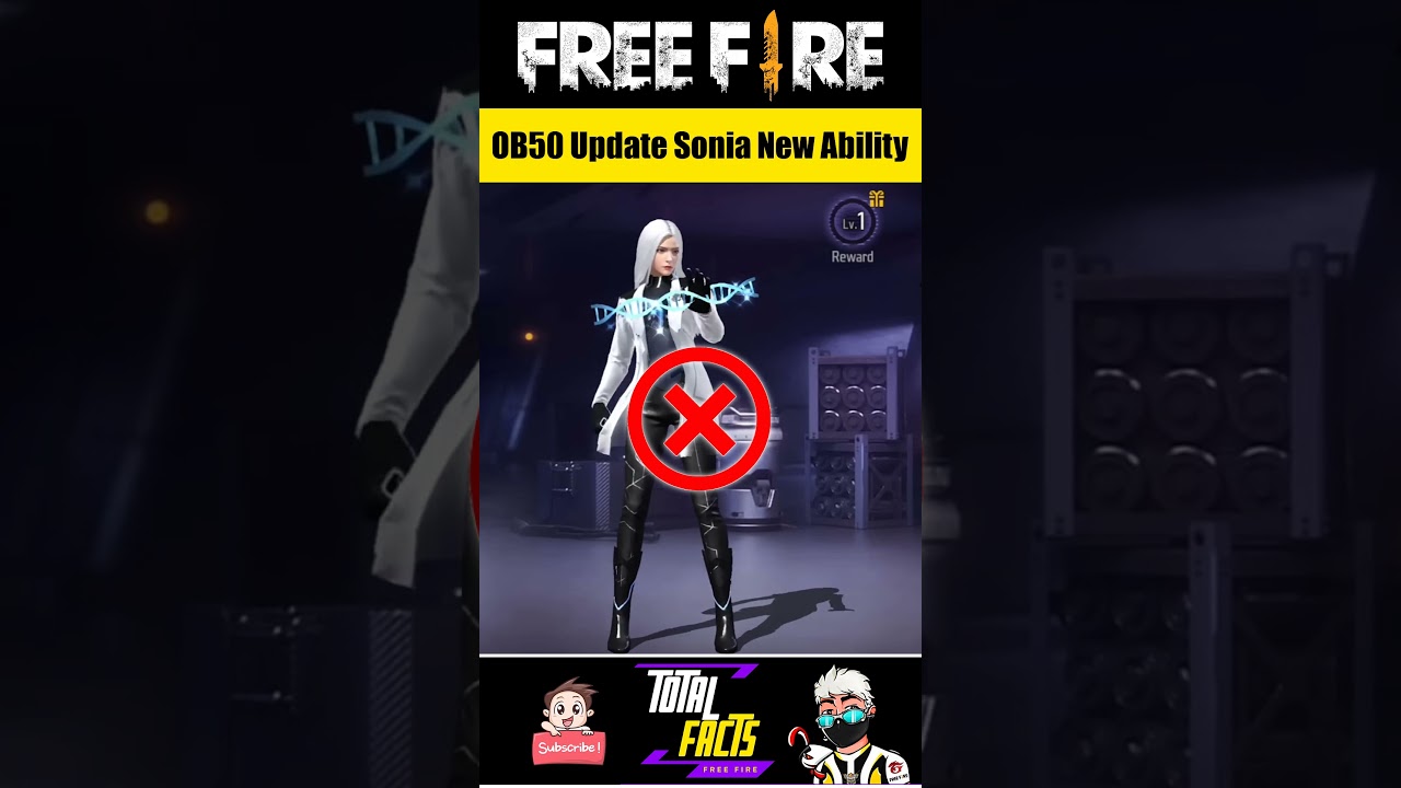 OB50 Update Sonia Character New Ability is Useless 🤮 Free Fire